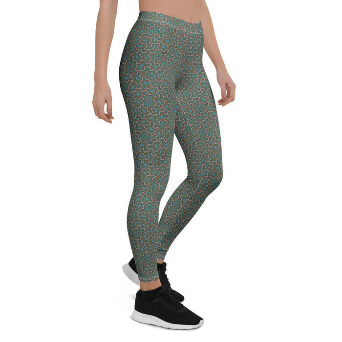 Leggings Geometric Pattern – Harpy Smoked - symbolika
