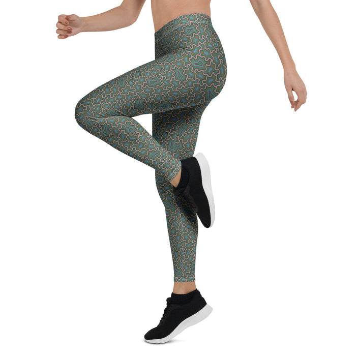 Leggings Geometric Pattern – Harpy Smoked - symbolika