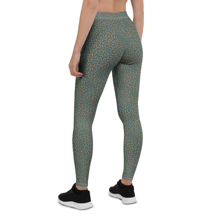 Leggings Geometric Pattern – Harpy Smoked - symbolika