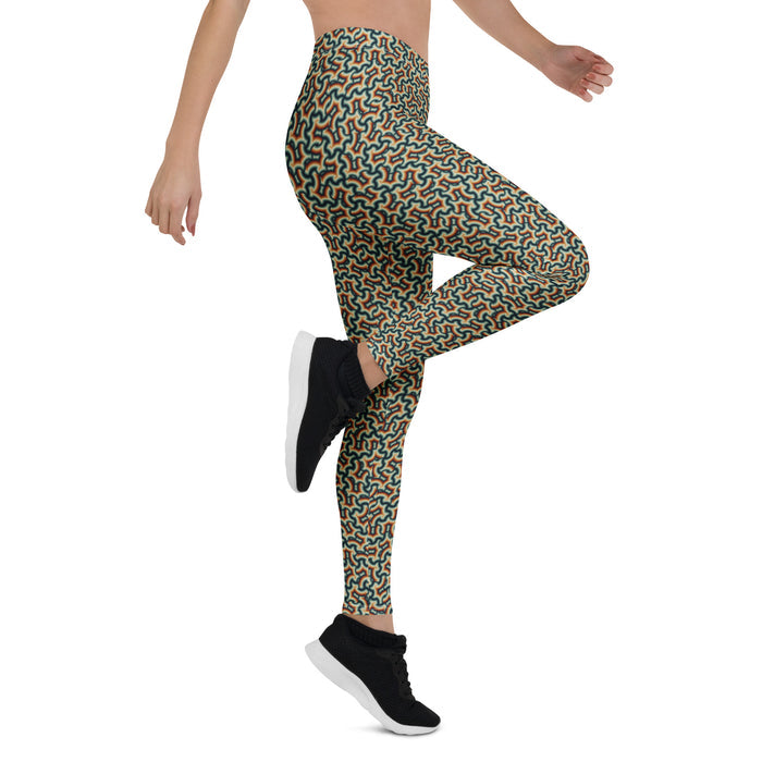 Leggings Geometric Pattern – Itzam Mexicana - symbolika