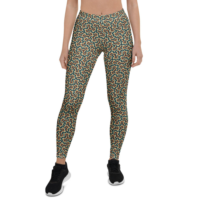 Leggings Geometric Pattern – Itzam Mexicana - symbolika
