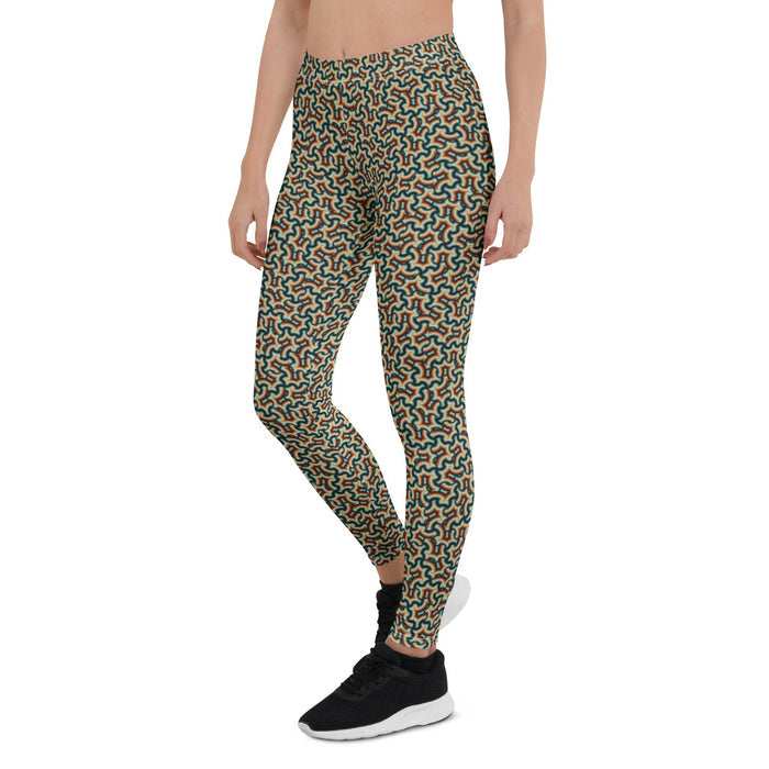 Leggings Geometric Pattern – Itzam Mexicana - symbolika