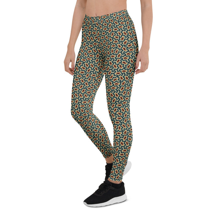 Leggings Geometric Pattern – Xolo Mexicana - symbolika