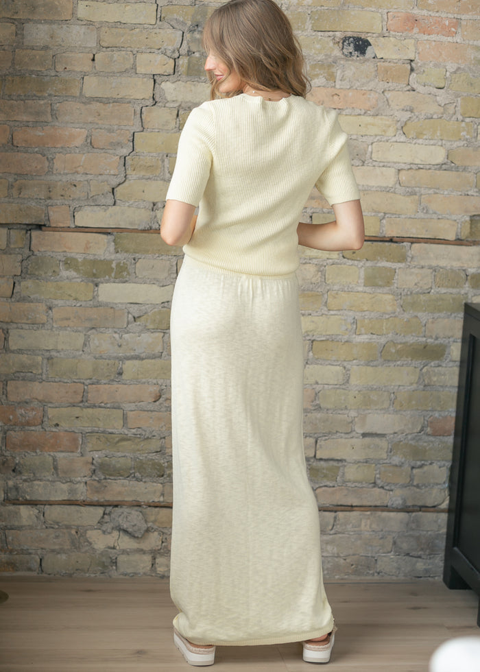 Lemonade Sweater & Skirt Set FF Tops
