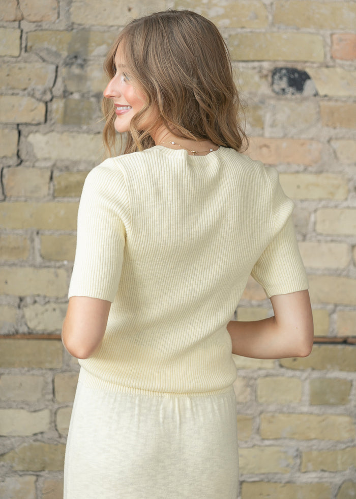 Lemonade Sweater & Skirt Set FF Tops