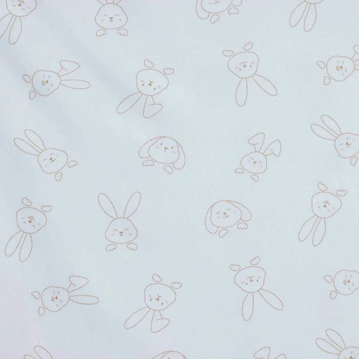 Little Dreams Girls Cotton Jersey Blankets - Ecru Ecru - ebebek