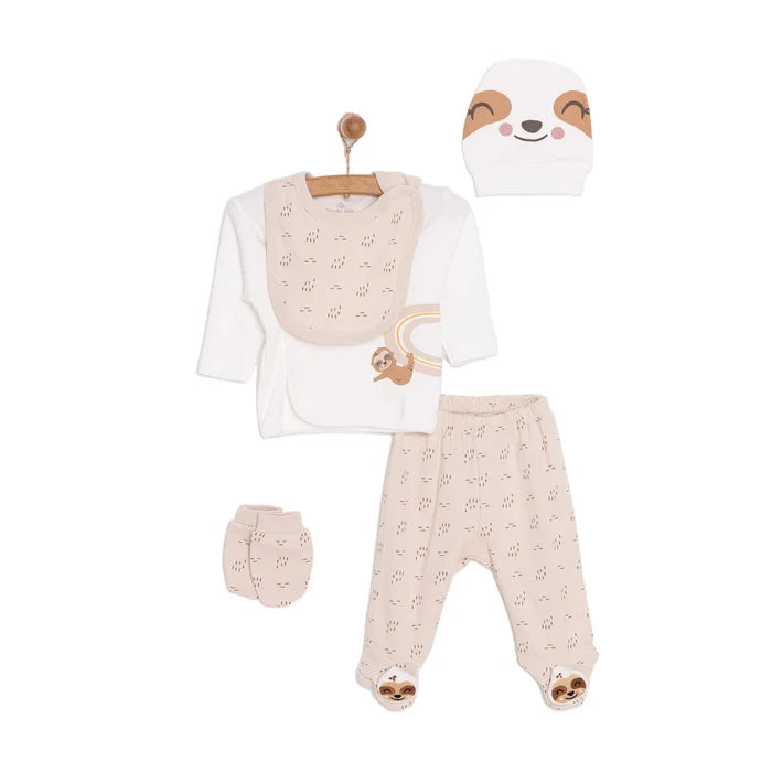 Little Life Baby Boy Newborn 5 Pcs Starter Set - Light Brown - ebebek - Black Friday