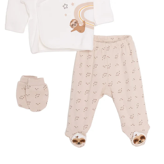 Little Life Baby Boy Newborn 5 Pcs Starter Set - Light Brown - ebebek - Black Friday