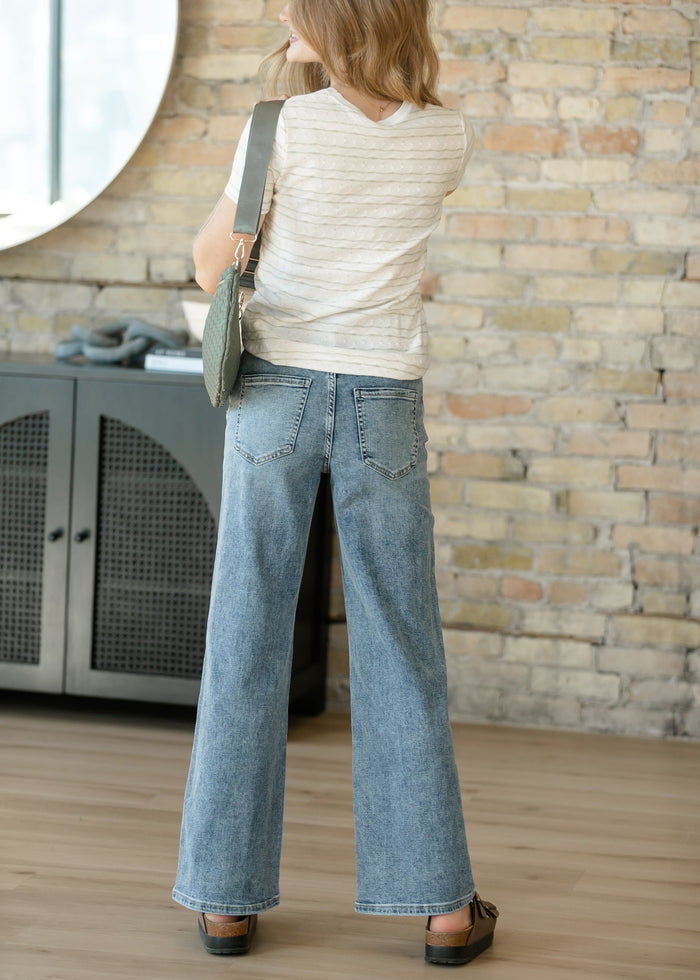 Liverpool Los Angeles® Stride Wide Leg Jeans FF Pants