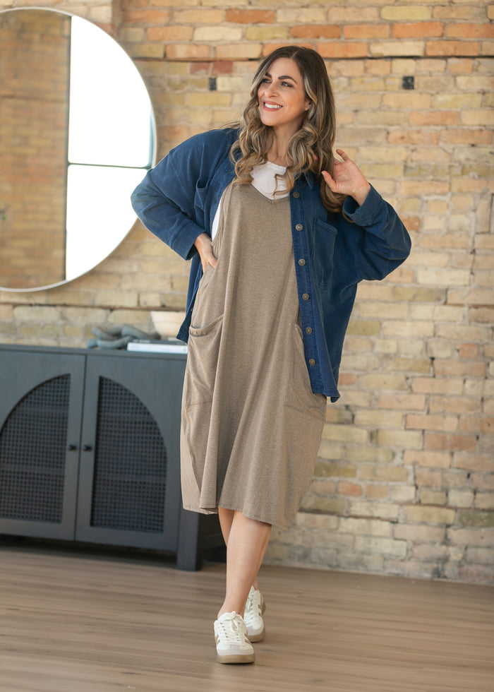 Lolo Birch Racerback Midi Dress IC Dresses