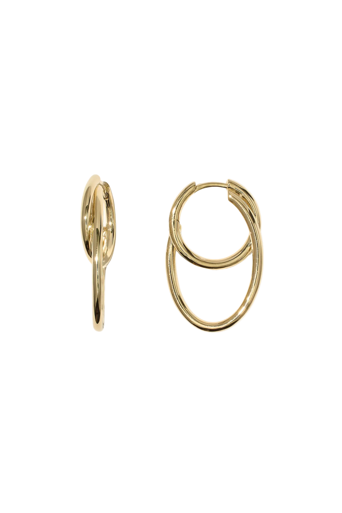 Otiumberg Loom Earrings in gold