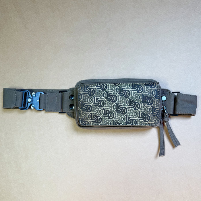 LSD Waist Bag — YKK & Magnetic Lid Waist Bag - Detail Close-Up by Symbolika