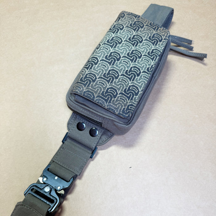 LSD Waist Bag — YKK & Magnetic Lid Waist Bag - Back View by Symbolika