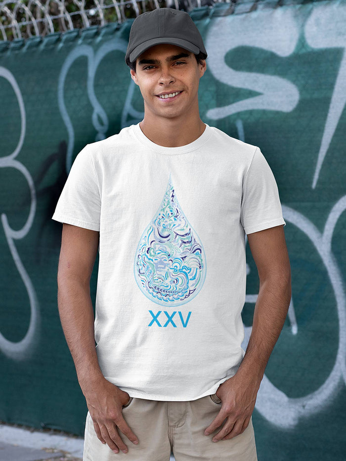 LSD XXV T-Shirt White — visionary art by Symbolika