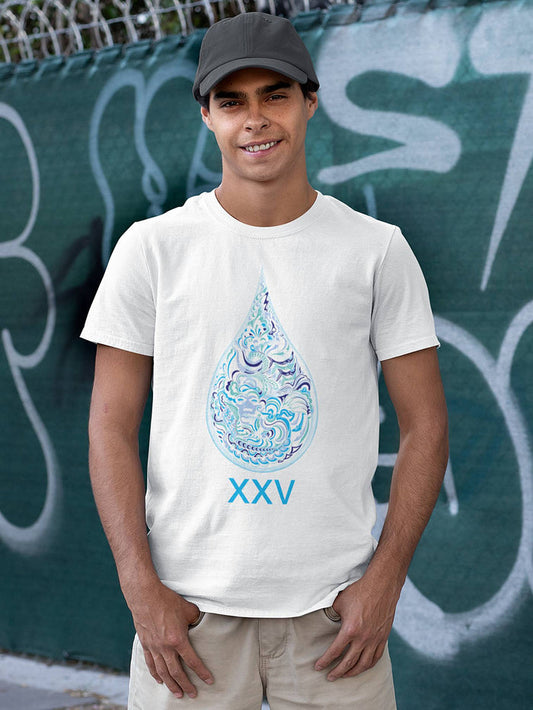 LSD XXV T-Shirt White — visionary art by Symbolika