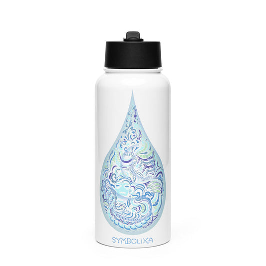 LSD XXV Water Bottle — visionary art by Symbolika