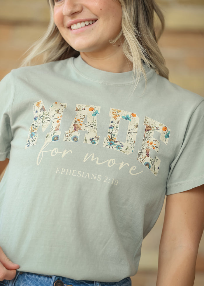 Made For More Floral Graphic T-Shirt FF Tops