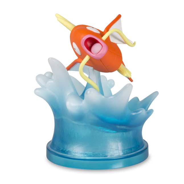 Magikarp Using Splash Attack Official Pokemon Gallery Collectible Figurine from The Pokemon Center