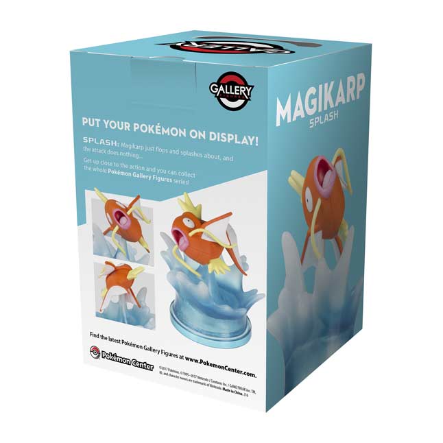 Magikarp Using Splash Attack Official Pokemon Gallery Collectible Figurine from The Pokemon Center