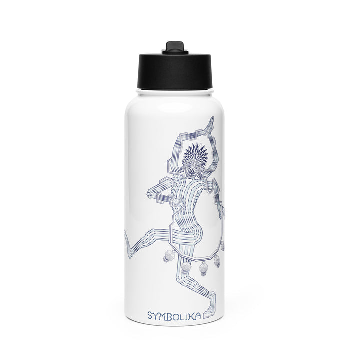 Mahakala Water Bottle — visionary art by Symbolika