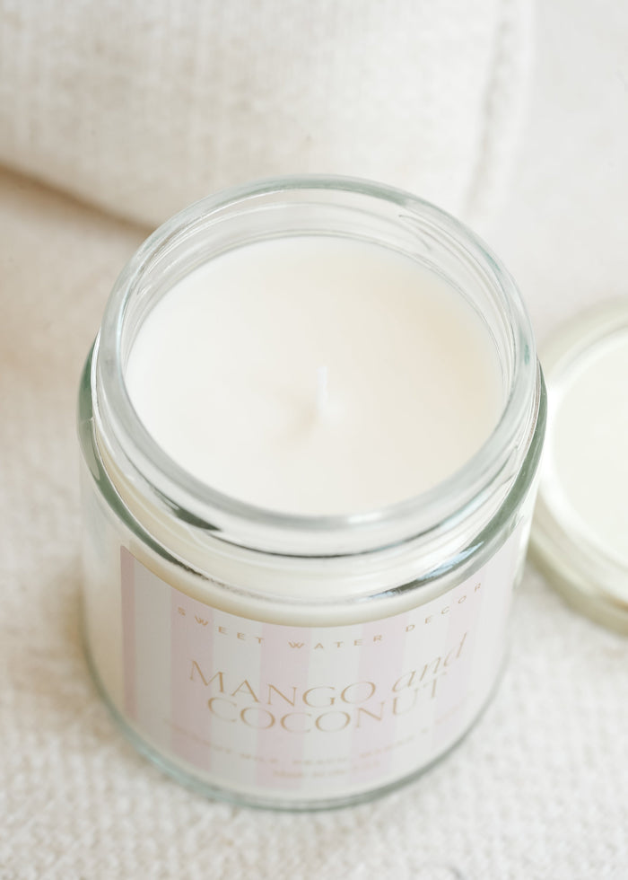 Mango and Coconut 9 oz Soy Candle FF Home + Lifestyle