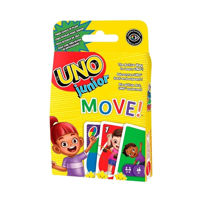 Mattel Uno Junior Move Card Game - ebebek - Black Friday