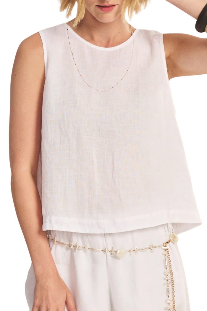 Maxine Linen Top
