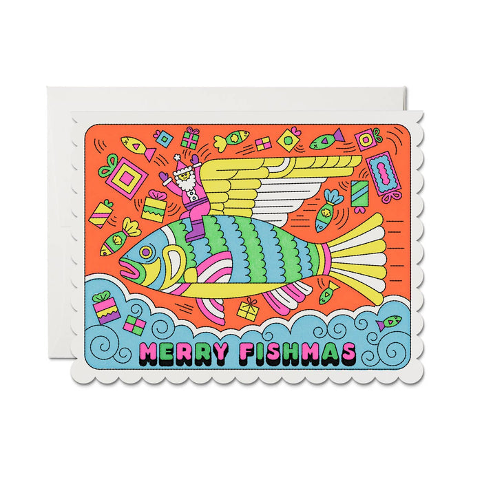Merry Fishmas Card