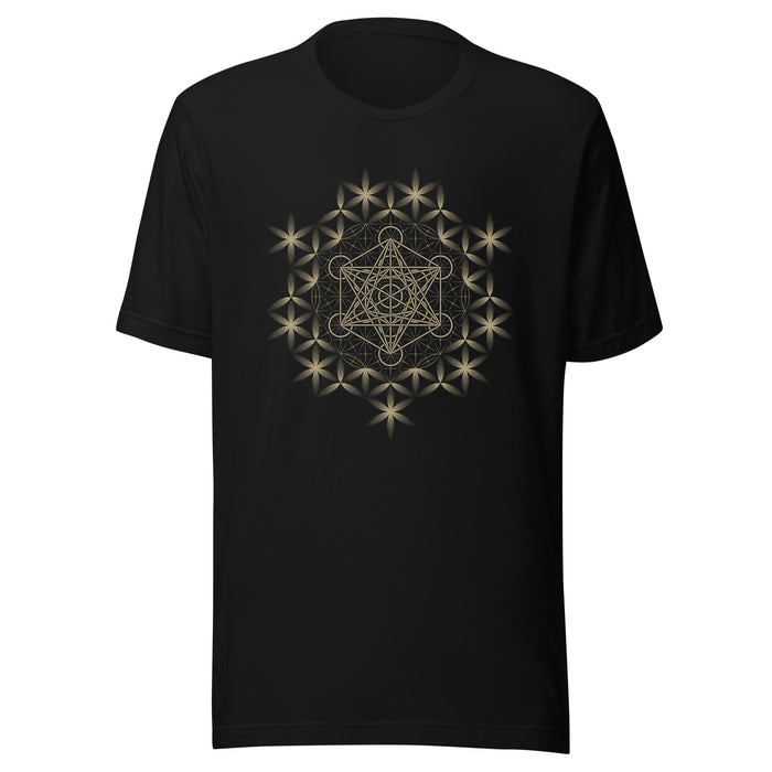 Metatron's Cube T-Shirt Choice of Colors — visionary art by Symbolika