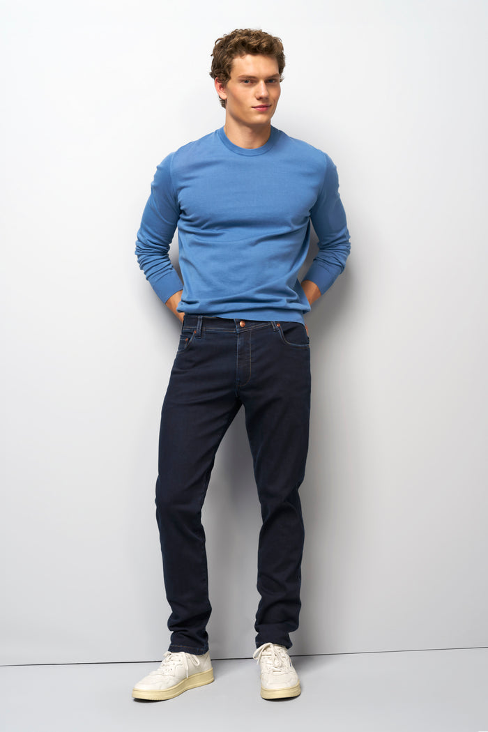 Meyer M5-6288-19 Denim Stretch Jean |Harrys for Menswear