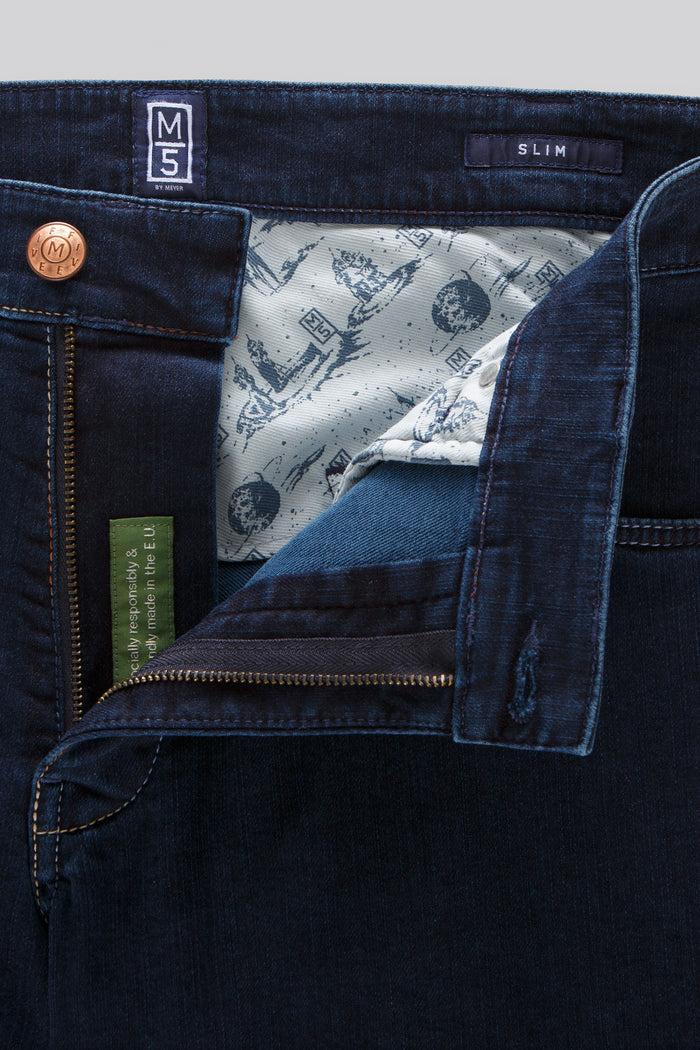 Meyer M5-6288-19 Denim Stretch Jean |Harrys for Menswear