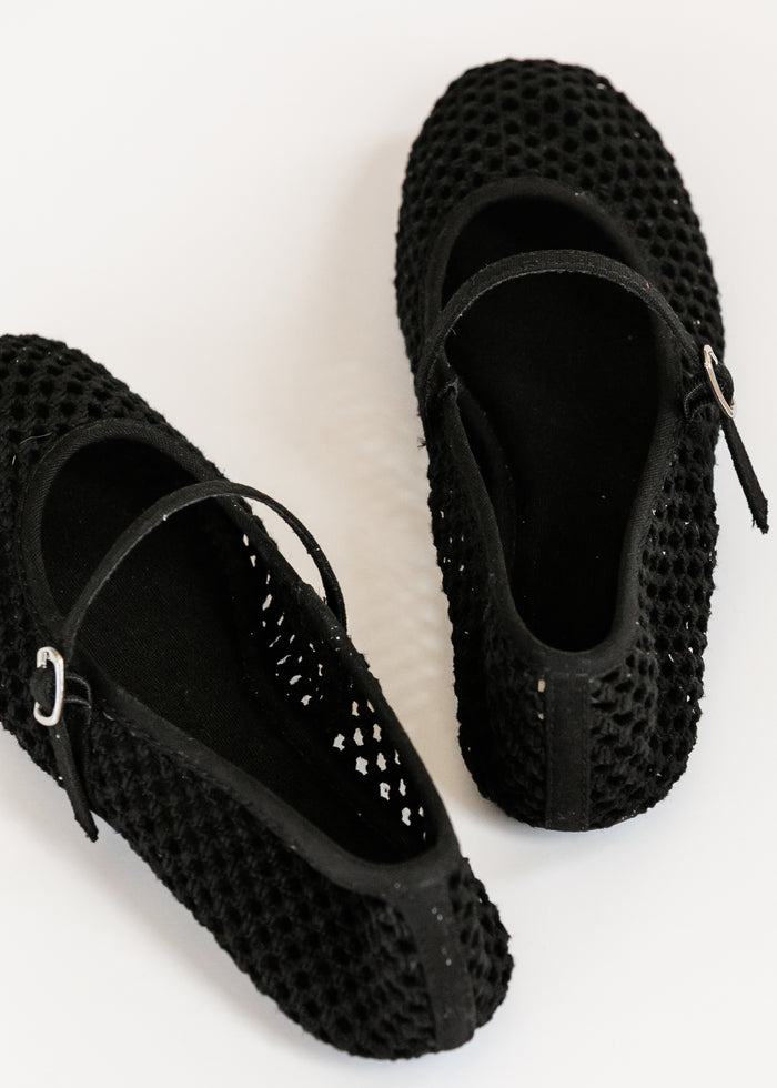 MIA™ Women's Black Kora Flats Shoes
