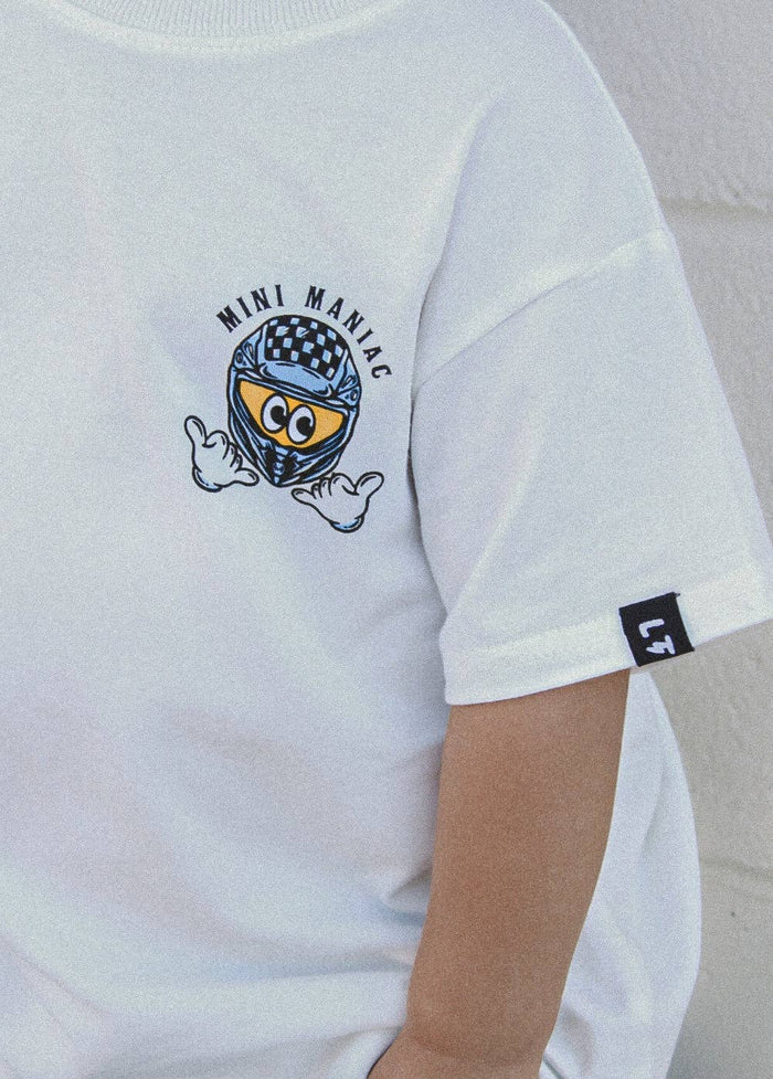 Mini Maniac T-shirt White