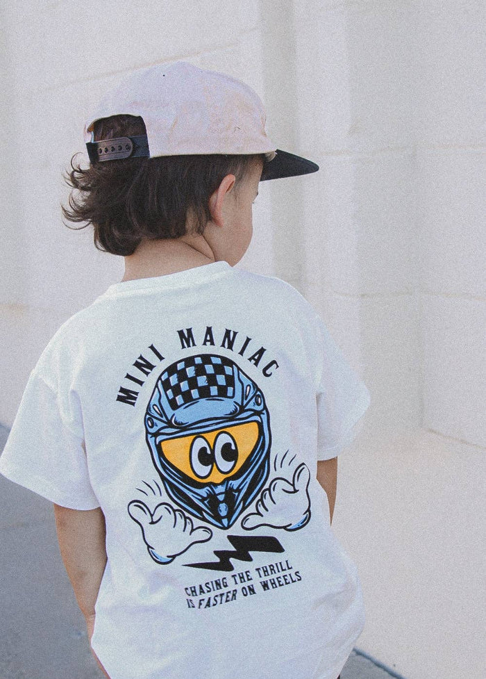 Mini Maniac T-shirt White