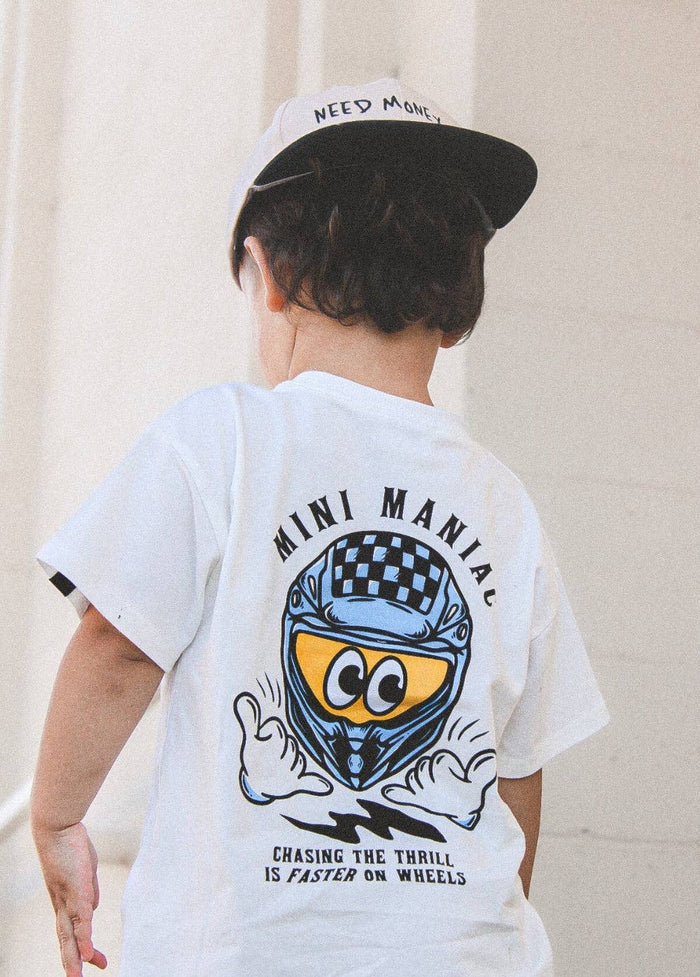 Mini Maniac T-shirt White