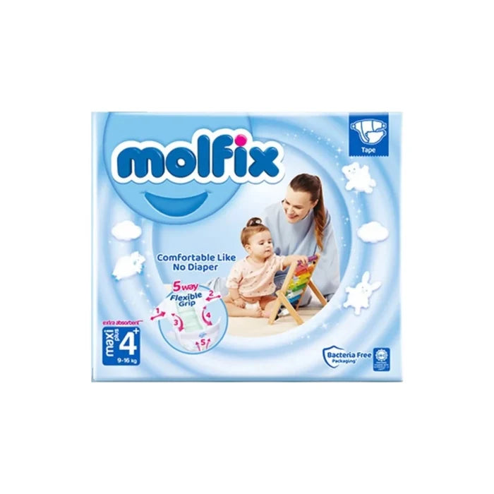 Molfix Maxi Plus Size 4+ - 52 pcs Size 4+ - ebebek