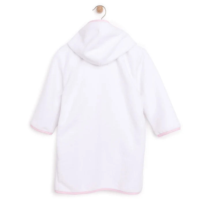 Mollia Girl Baby Bathrobe - White - ebebek - Black Friday