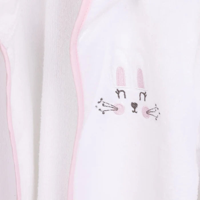 Mollia Girl Baby Bathrobe - White - ebebek - Black Friday