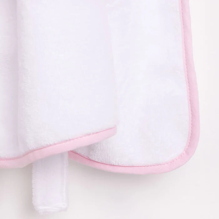 Mollia Girl Baby Bathrobe - White - ebebek - Black Friday