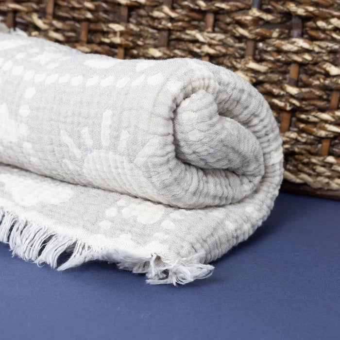Mollia Unisex Muslin Blanket - Grey Grey - ebebek