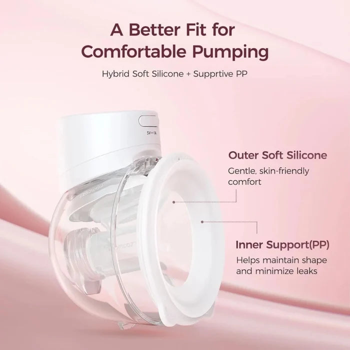 Momcozy S12 Pro+ Wearable Electric Breast Pump Single - White - ebebek
