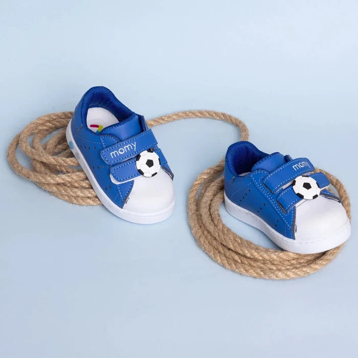 Momy First Step Shoes Boys - Blue Blue - ebebek