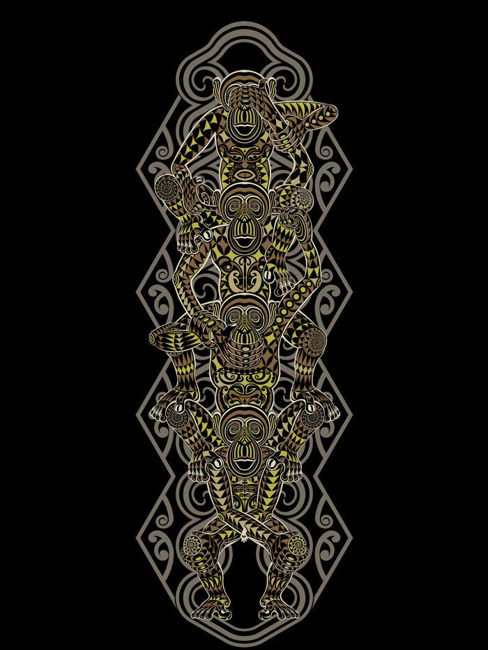 Monkey 4 Monkey T-Shirt Choice of Colors — Image 2 by Symbolika