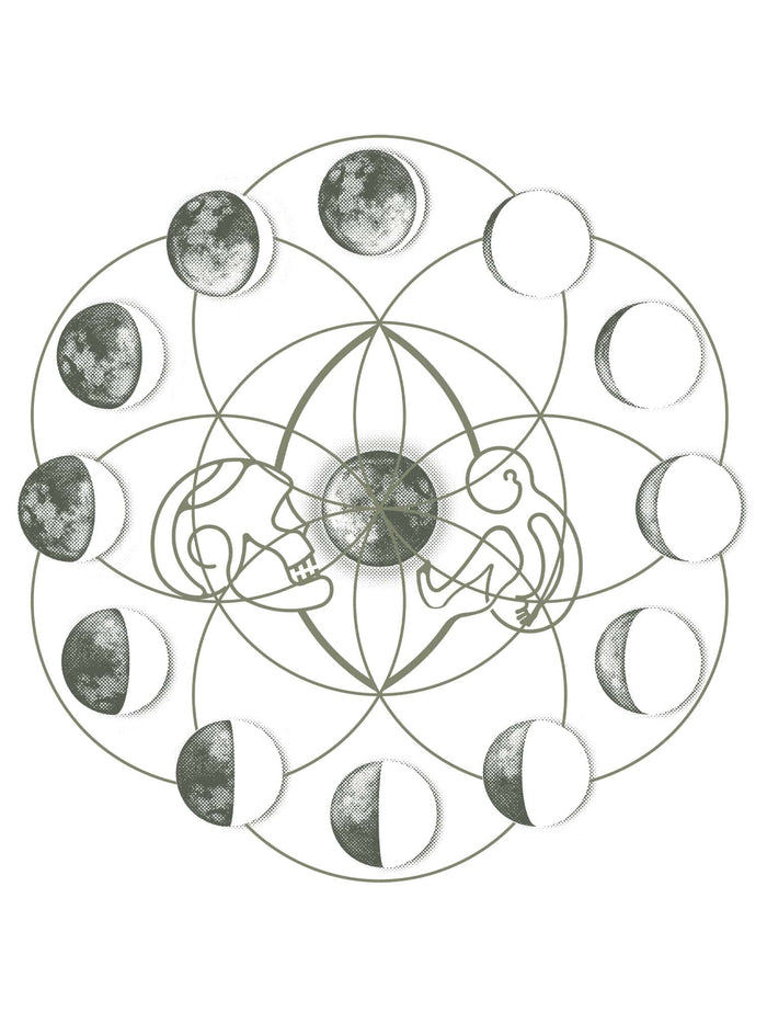 Moon Time T-Shirt — Image 2 by Symbolika