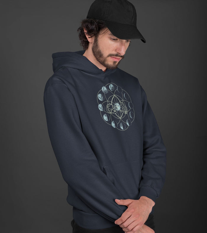 Moon Time Hoodie Choice of Colors — Image 2 by Symbolika