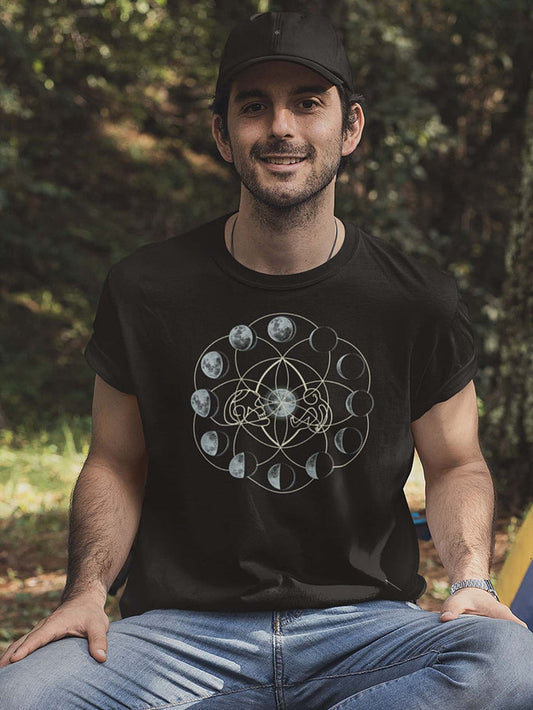 Moon Time T-Shirt Choice of Colors — visionary art by Symbolika