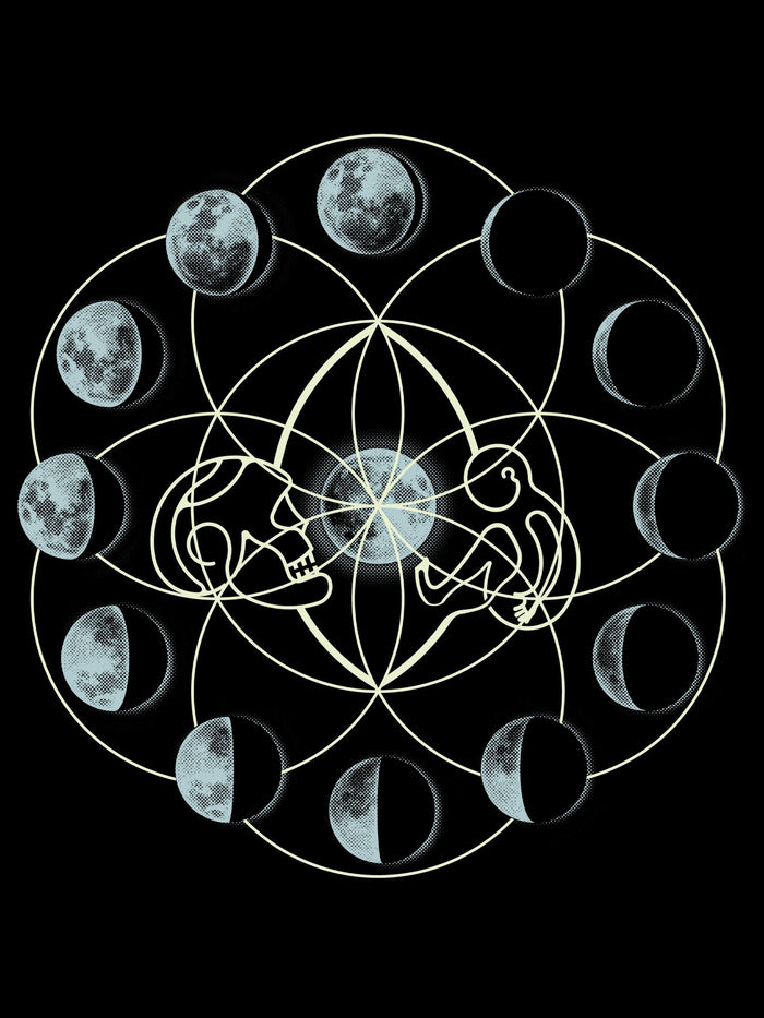 Moon Time T-Shirt Choice of Colors — Image 2 by Symbolika