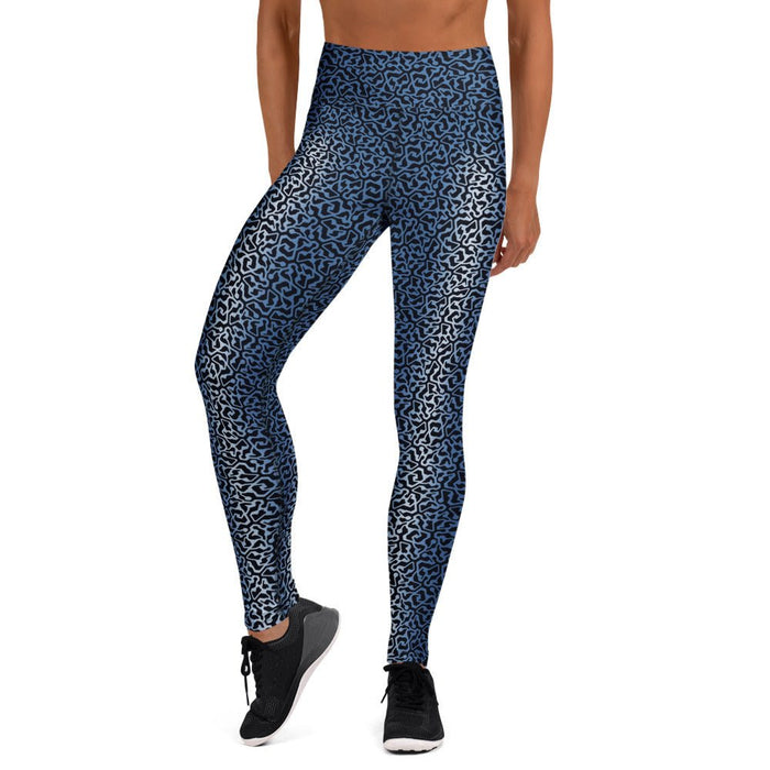 Moonlight Kosmos Yoga Leggings - Cosmic Gradient - symbolika