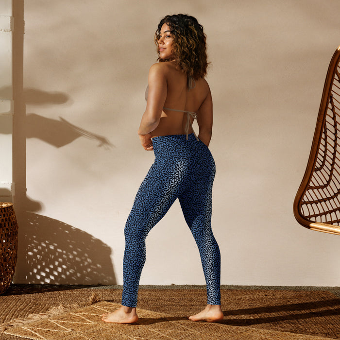 Moonlight Kosmos Yoga Leggings - Cosmic Gradient - symbolika