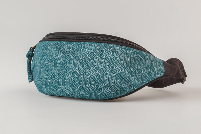 Morcels Mono Fanny Pack - Emerald | Sacred Geometry Belt Bag